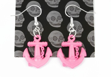kolczyki KOTWICE punk rock emo pastel goth K30