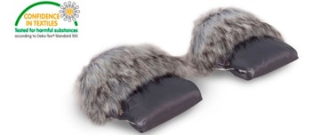 Муфта-перчатка-муфта для коляски ТЕПЛЫЙ МЕХ+++