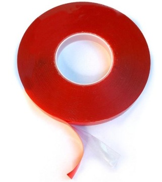 ПРОЧНАЯ ДВУСТОРОННЯЯ ЛЕНТА АКРИЛОВАЯ, толщина 1,0 мм, 12 мм/33 м