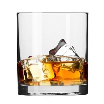 6 szklanek niskich do whisky 250 ml BASIC KROSNO
