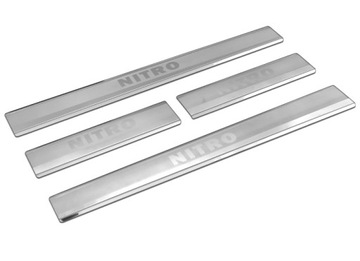 DODGE NITRO 06-11 VRSTVA  NA PRAHY CHRÓM TUNING