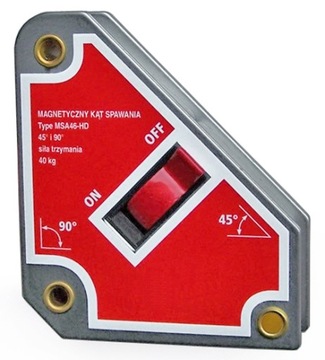 Kątownik magnetyczny MSA46-HD-ID z wyłącznikiem