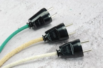 черная вилка 230В 16А LOFT ретро дизайн качество