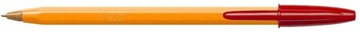 Długopis BIC Olejowy Tradycyjny Orange Czerwony