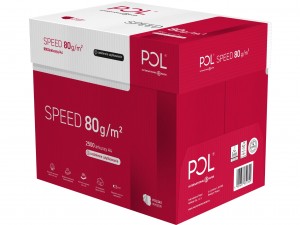 Papier ksero A4 80g Polspeed karton 5x500 ark.