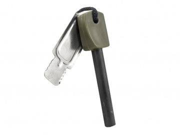 Зажигалка Mil-Tec Magnesium Survival, большая оливковая