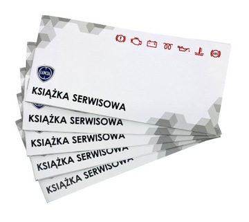 KSIĄŻKA SERWISOWA PRZEGLĄDÓW NAPRAW LANCIA