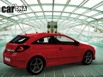 carDNA Lampy Tylne LED Opel Astra H GTC Czarne 3D