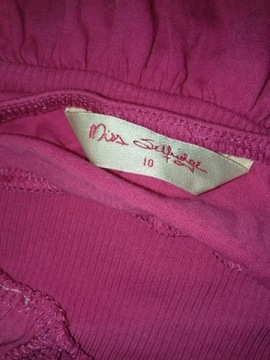 Różowy top wiązany na szyi Miss Selfridge 10 38 S