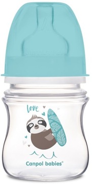CANPOL BUTELKA ANTYKOLKOWA TOYS 120 ML SMOCZEK 0+