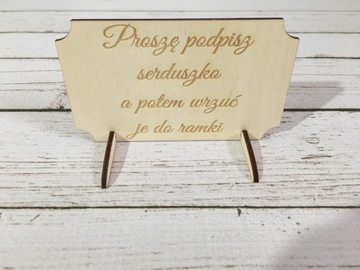 Księga gości ramka 40x50