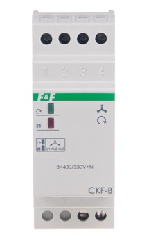 Czujnik kolejności i zaniku fazy CKF-B