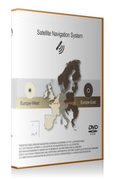Mapy Honda DVD Satellite Navigation 2018 PL/EU