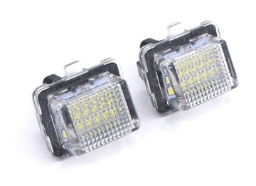 Mercedes W204 W212 W221 Lampki LED Tablicy Rejestr