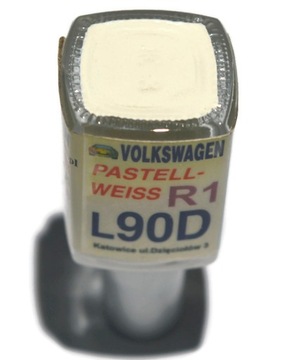 VW L90D PASTELL WEISS LAKIER ZAPRAWKA DO RYS ARA 10 ML