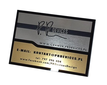 SZYLD reklamowy TABLICA GRAWEROWANA 16x11cm