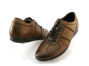 Мужские кожаные туфли WOJAS 8087-52, коричневый 41