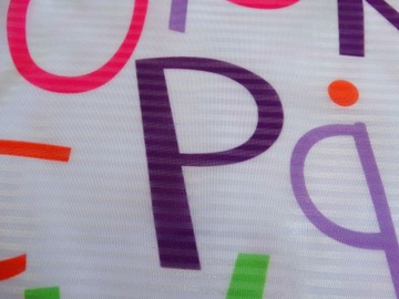 MG TK ШТОРА ВУАЛЬ БУКВЫ цвет 150СМ