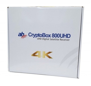 НОВИНКА — CryptoBox AB CR800 UHD 4K — CR 800