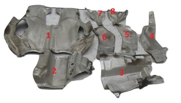 OSLONA TERMICZNA AUDI Q5 8R0 FSI ORYGINAL