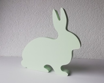 KRÓLICZEK - ZAJĄCZEK ozdoba dekoracja 3D dekor