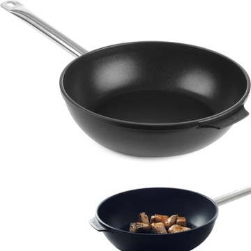 Patelnia Głęboka Profesjonalna 28 cm Hendi 629505
