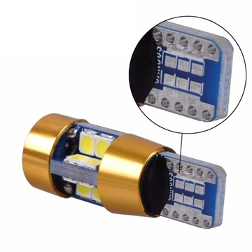 ЛАМПОЧКА 19 LED 3030 W5W T10 СТАБИЛИЗАТОР CANBUS