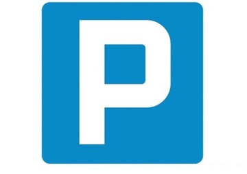 Znak na drogach wew. PCV - „Parking”