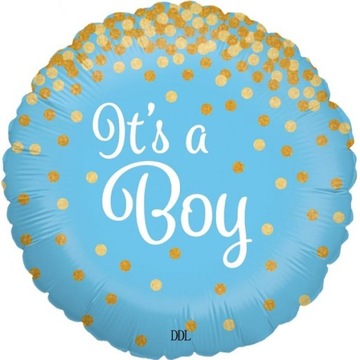 Balon BABY SHOWER ROCZEK narodziny BOY