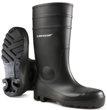 Резиновые сапоги DUNLOP Protomastor 142PP Черный - S5 SRA