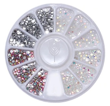 CYRKONIE DO PAZNOKCI PINK CLEAR OPALIZUJĄCE nr 9