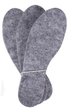 WKŁADKI FILCOWE DO BUTÓW GRUBE 6mm roz. 36 3 pary
