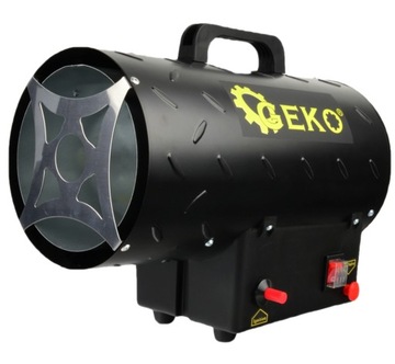 NAGRZEWNICA GAZOWA Dmuchawa 15KW wąż + reduktor