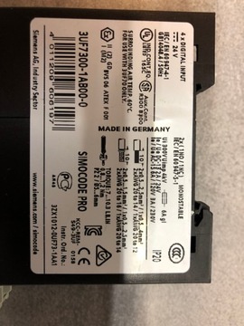 Siemens 3UF7300-1AB00-0 Цифровой модуль расширения