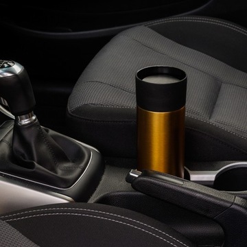 Термос Lurch термобутылка-кружка золотой 0,5 л