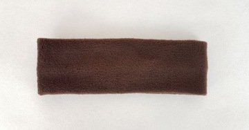 60 OPASKA z polaru polarowa szer. 8 cm BRĄZOWA