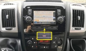 Ключи для магнитолы FIAT Ducato 14 PSA с UConnect 2din