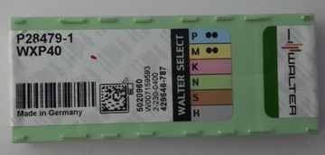 Płytka do wierteł WALTER P28479-1 WXP40