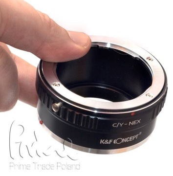 Адаптер Contax — переходник Sony E-mount Nex Alpha Yashica K&F