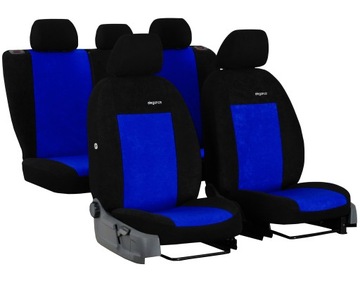 WELUROWE POKROWCE MIAROWE NA FOTELE DO VW GOLF 4