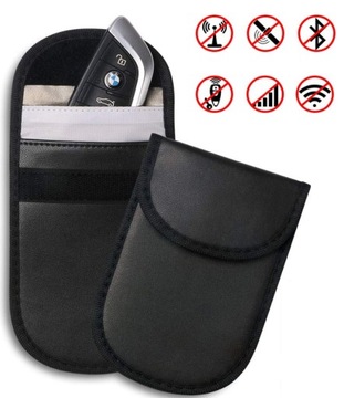 ETUI POKROWIEC BLOKADA KLUCZYK KEYLESS CARBON RFID