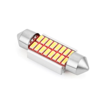 СВЕТОДИОДНАЯ ЛАМПА 16 SMD 4014 C3W C5W C10W CANBUS 36мм