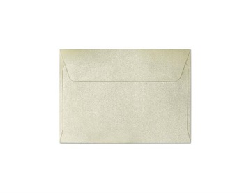 Koperta koperty ozdobne C6 KREM PERŁOWY 10sz 120g