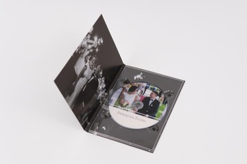Коробка-футляр с DVD с СОБСТВЕННЫМ Свадебным ПРИНТОМ