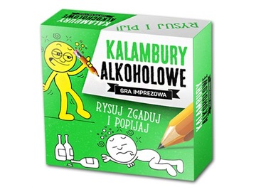 GRA IMPREZOWA RYSUJ I PIJ KALAMBURY ALKOHOLOWE %%%