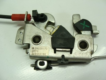 OPEL VECTRA C HB ZÁMEK POHOVKA LEVÝ ZADNÍ 09228170