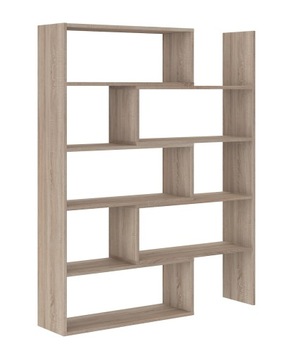 KL-1 REGAŁ biblioteczka Z REGULACJĄ sonoma półki