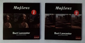 MOJŻESZ - Burt Lancaster - część 1 i 2 [DVD]