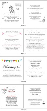 Zaproszenia na ślub cywilny wesele boho W 2 DNI!