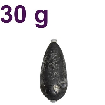 Свинцовая ОЛИВОЧНАЯ ВЕСА С ИГЛОЙ 30 г